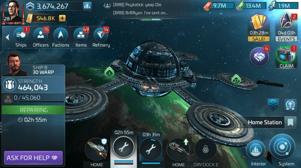 Stfc Rep Locks Roadmap October 2021 | Star Trek Fleet Command