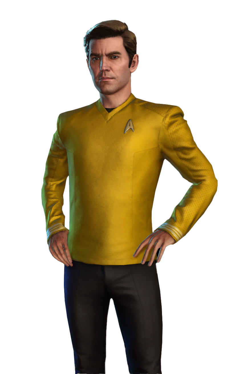 SNW James T Kirk Takes The Captain's Chair - Star Trek