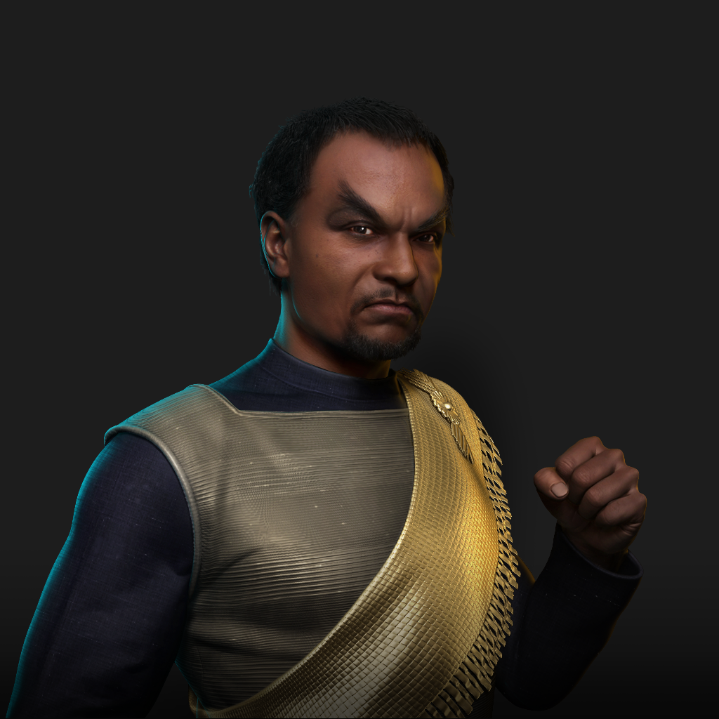 TOS Klingon, Mission story character