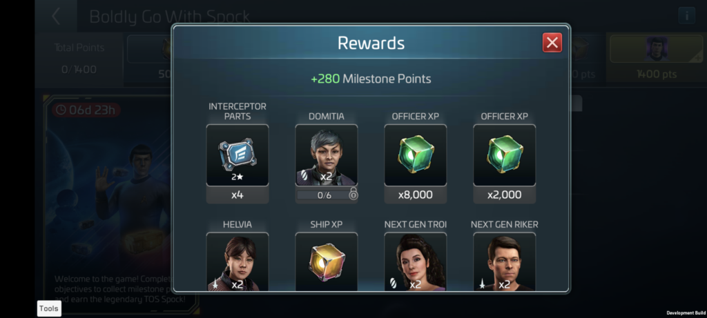 x-day meta event rewards