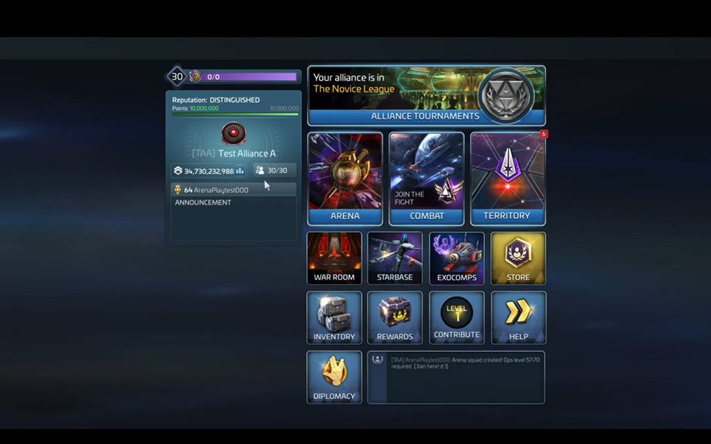 Alliance Screen